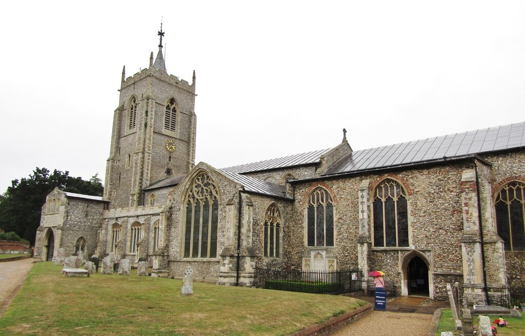 St Michael the Archangel parish church in Aylsham, Norfolk