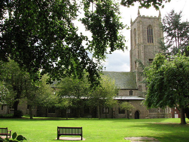 St Peter and St Paul parish church in Fakenham, north Norfolk